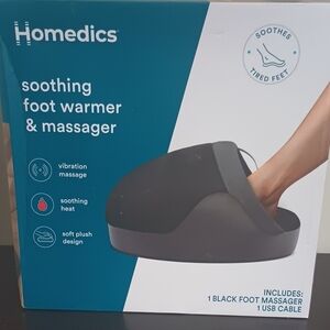 Homedics Black Soothing Foot Massager